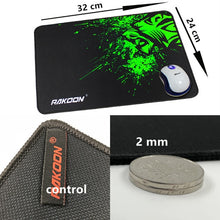 Load image into Gallery viewer, Green Print Large Gaming Mouse Pad Anti-slip Natural Rubber Mouse Mat Keyboard Pad Desk Mat For Laptop Computer Gamer Mousepad
